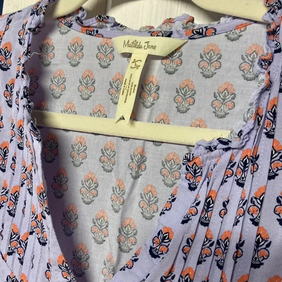 Matilda Jane Women’s Lavender Blouse Large - Picture 2 of 7